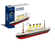 Remocguys Titanic Ship Building Set Compatible with Lego Cruise Ship Collection Display Model for Adults Teens