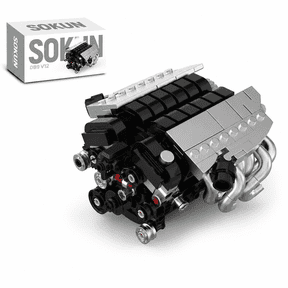 Remocguys V12 Engine Building Set Compatible with Lego Car Model Model Desktop Decor Creative Collectible for Adults