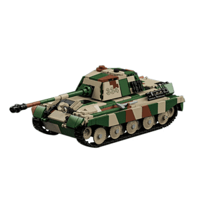 Remocguys WW2 Military Tiger Tank Building Set Compatible with Lego Army Tank Model Decor Gift for Adults 853 Pcs