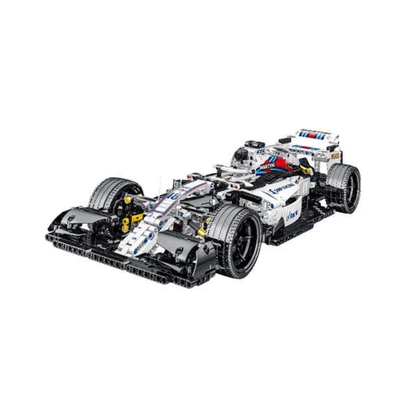 Remocguys White Racing Car Building Set Compatible with Lego Race Cars Creative Model for Adults and Teens 1152pcs