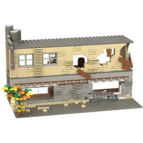 Remocguys Ww2 Military Base Building Set Toy Army Scene Block Kit Compatible with Lego 459 Pcs