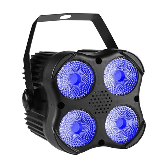 Remote 4x8W 4IN1 RGBW Mini LED Stage Par Light DJ Disco Bar Party Dance Birthday Holiday Wedding Xmas Stage Effect Lamp ,Easy to Install