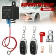 Remote Battery Disconnect Switch 12V 200A Car Kill Switch AntiTheft