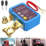 Remote Battery Disconnect Switch 12V 240A Battery Kill Switch for Auto RV ATV