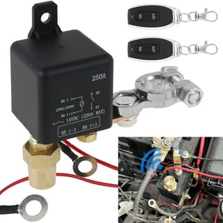 verlacod Remote Battery Disconnect Switch 12V 250A Reusable