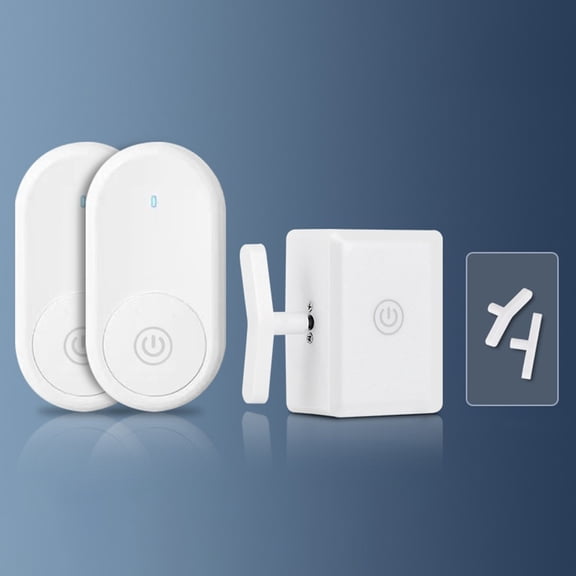 Remote Button Pusher For Smart Switch, Remote Control With 10-30m Range, Rechargeable Home Controller For Lights And Electrical Devices, White (51 X 54Mm)(2)