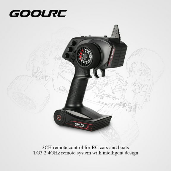 Remote , Car Boat With Receiver Radio Remote With Receiver 3ch And Receiver 3ch