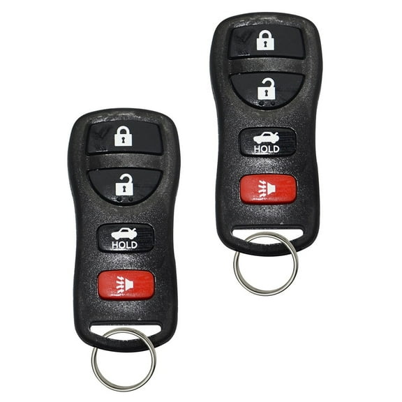 Remote Car Key FOB For NISSAN REMOTE 4 Button KBRASTU15 315Mhz 46chip (2 Pack)