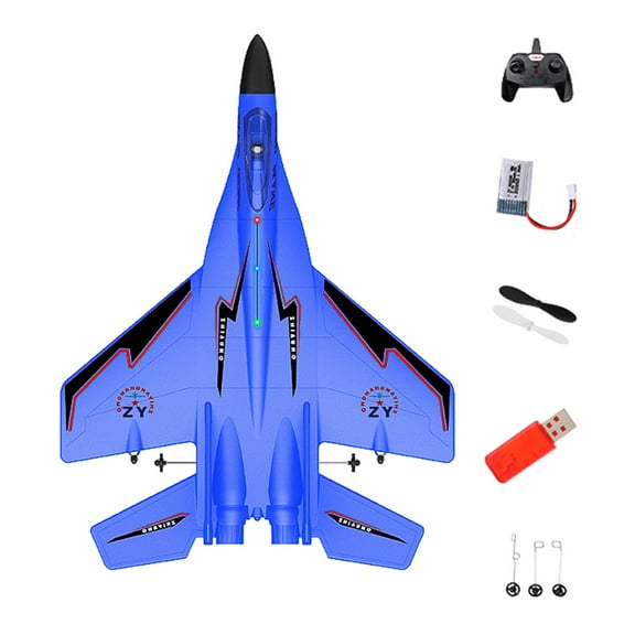 Remote Control Aircraft Fixed Wing Aircraft Model Remote Control Toy 360° Remote Control Aircraft With Lights
