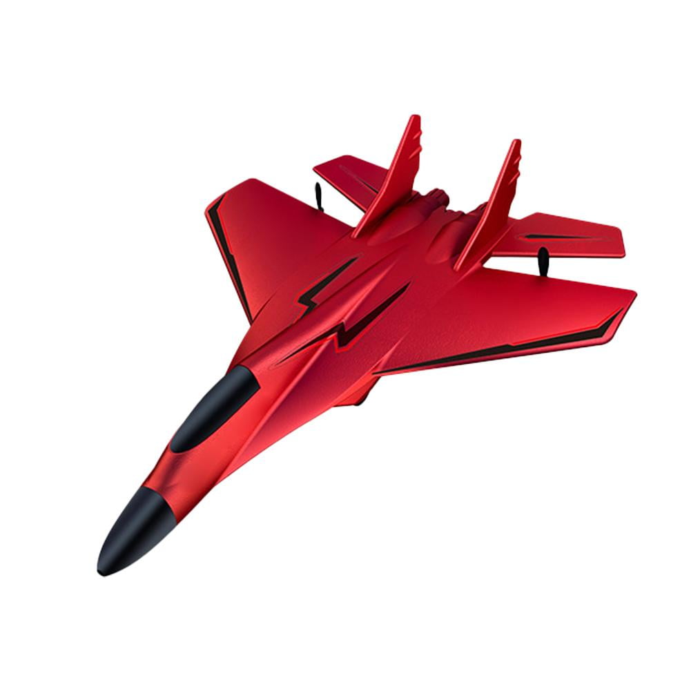 Remote Control Aircraft with Night Flight Effects, Featuring SU-35 Fighter Jet Design - Lightweight & Portable for Enthusiasts and Beginners