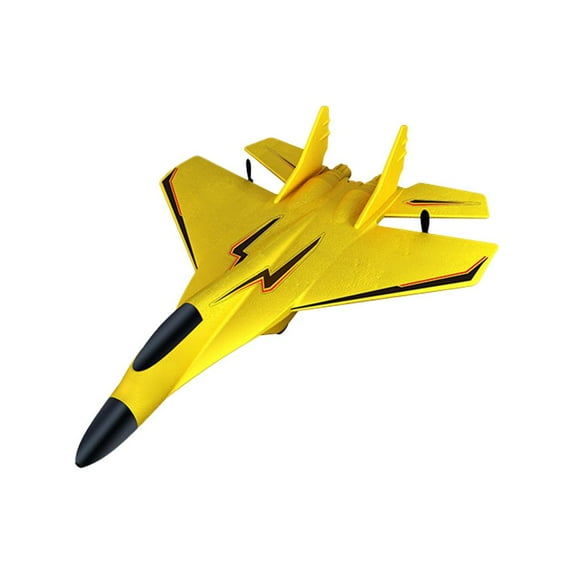 Remote Control Aircraft with Night Flight Effects, Featuring SU-35 Fighter Jet Design - Lightweight & Portable for Enthusiasts and Beginners