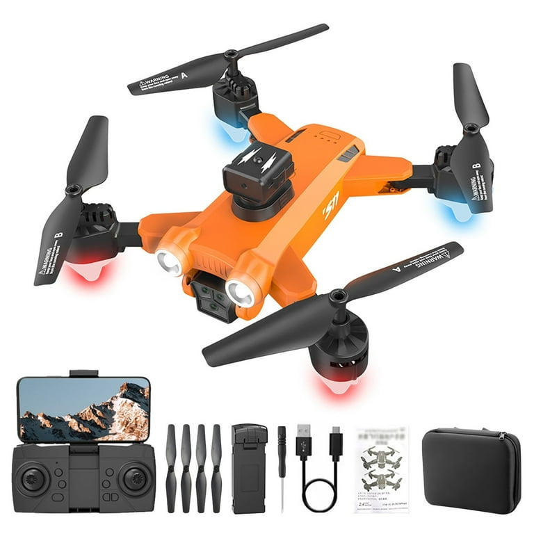 Remote Control Airplane Dual Camera Hd Aerial Photography Wifi Map Transmission Toy Flying Machine Obstacle Avoidance Drone Children Toys Airplanes Walmart