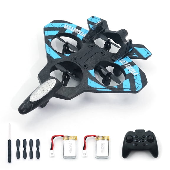 Remote Control Airplane RC Plane for Kids Adults, Easy to Fly 2.4GHz RC Fighter Jet Model Plane, Durable Foam Glider Aircraft for Beginners with Long Flight Time - Best Gift Toy