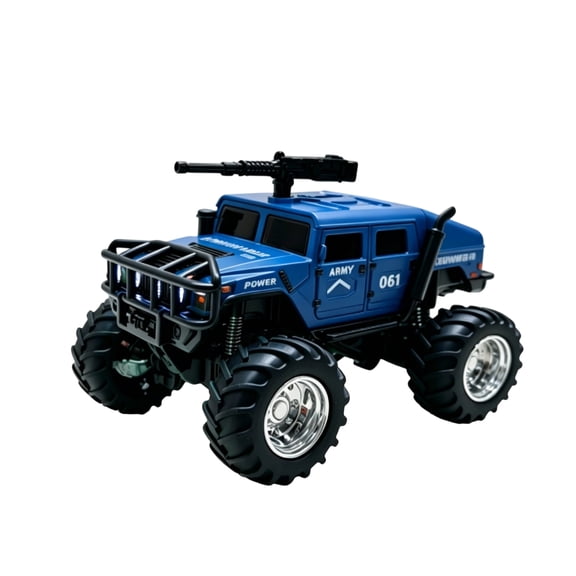 Remote Control Alloy Off-Road Vehicle for Adultss Large Tire Four-Wheel Drive Toy Truck with Cruise Control Function and Durable Body