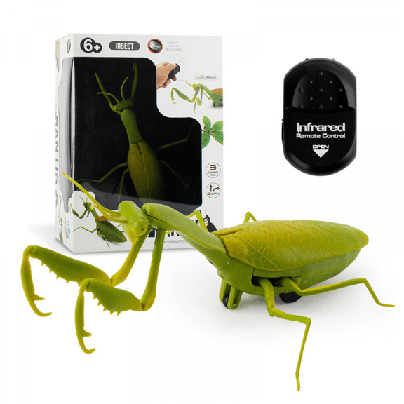 Remote Control Animal for Adults RC Mantis with Creepy Movements Remote Control Toys for Kids Halloween Gifts