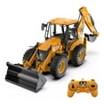 thumbnail image 1 of Remote Control Backhoe Loader, Front Loader Truck, 1 of 8