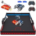 thumbnail image 1 of Remote Control Battle Robots, 2-Player Battle Robots Arena Set, 2.4Ghz Interactive RC Fighting Robot Toy, STEM Toys Gifts for Boys Girls, 1 of 9
