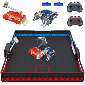 Remote Control Battle Robots, 2-Player Battle Robots Arena Set, 2.4Ghz Interactive RC Fighting Robot Toy, STEM Toys Gifts for Boys Girls