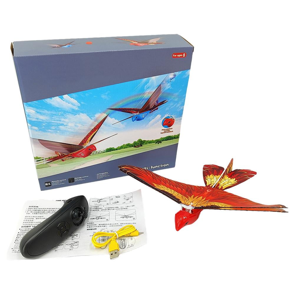 Remote Control Bionic Flying Bird Toy Simulating Real Flight for Indoor and Outdoor Use, Multiple Sizes Available