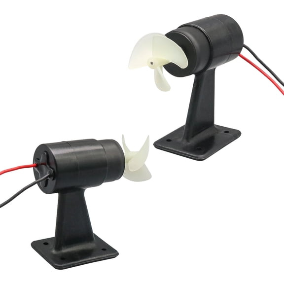 Remote Control Boat Underwater Motor Propulsion Systems Strong Plastic Component Low Noise Large Power Output for Boats