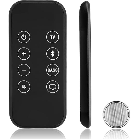 Remote Control for Bose Solo 5 10 15 Series II TV Sound System/ 732522-1110 418775 431974 845194 838309-1100 TV Soundbar Sound System with CR2025 Battery Inside