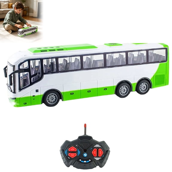 Remote Control Bus 1/30 Remote Control Bus Wireless Simulation Large RC With ( )
