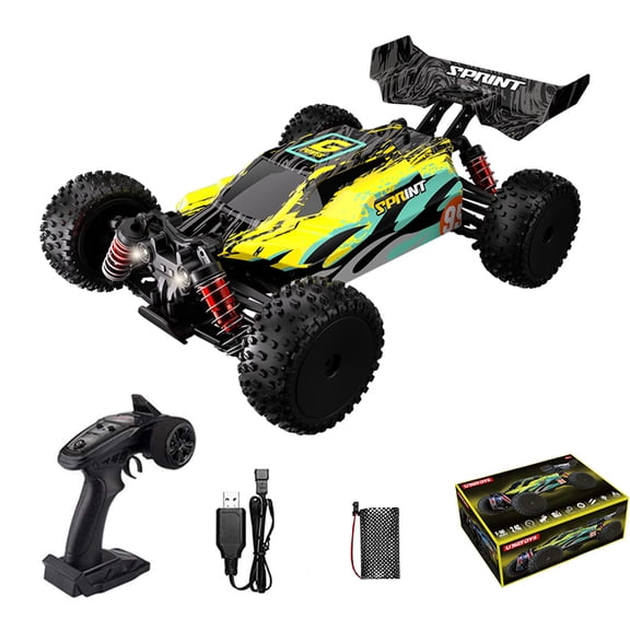 Remote Control Car 1:16 4WD High Speed RC Car, 2.4GHz Remote Control Off-Road Truck, Hobby Grade Fast RC Truck for Adults, Perfect Holiday Gift Choice