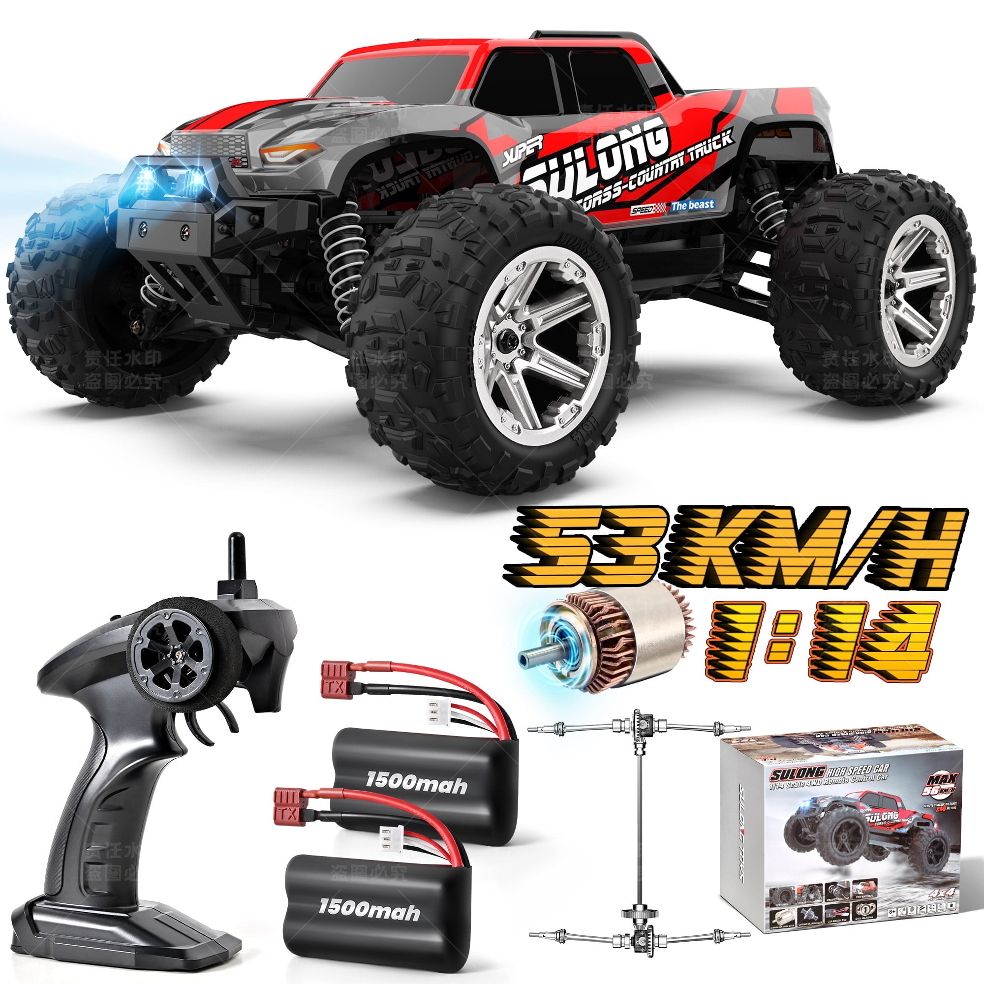 1:16 High Speed 4WD RC Car Off Road Drift Vehicle Vietnam Ubuy