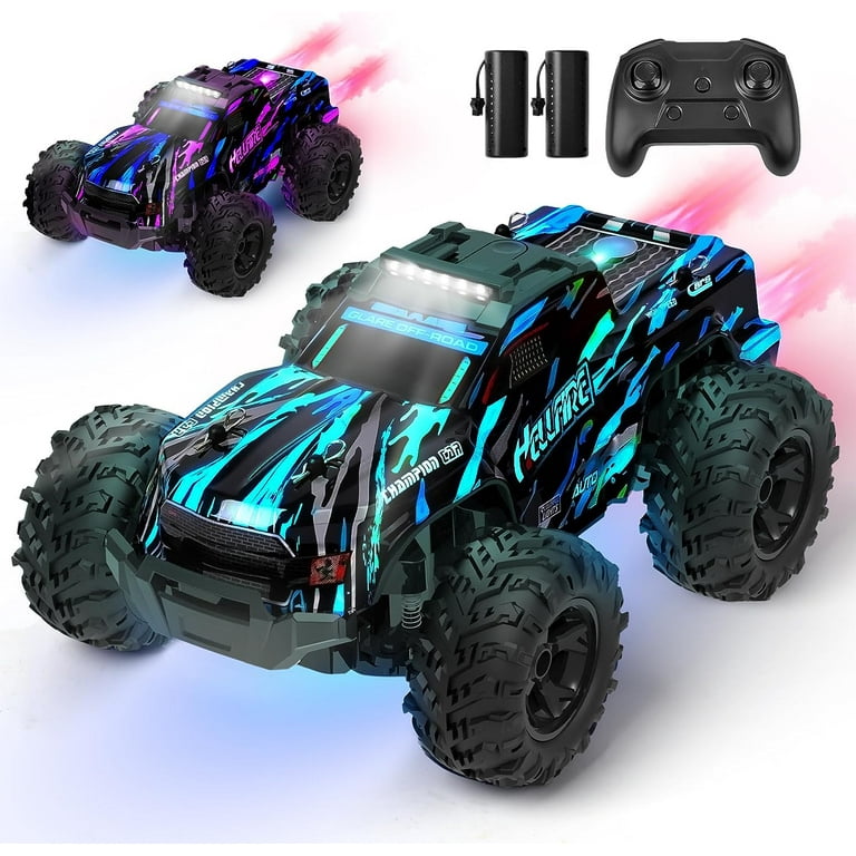 Remote Control Car, 1:18 Scale RC Cars for Boys Age 6+ with Sprays