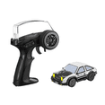 thumbnail image 1 of Remote Control Car 1:64 RC Drift Car with Lights, 2.4GHz High Speed Racing Vehicle for Desktop Racing-White, 1 of 7