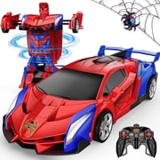 Remote Control Car, 3 4 5 6 7 8 Year Old Boys Gifts, Car Toys for 5-12 Year Old Boys, Transform RC Car for Boy Aged 3-8,Christmas Birthday Gifts