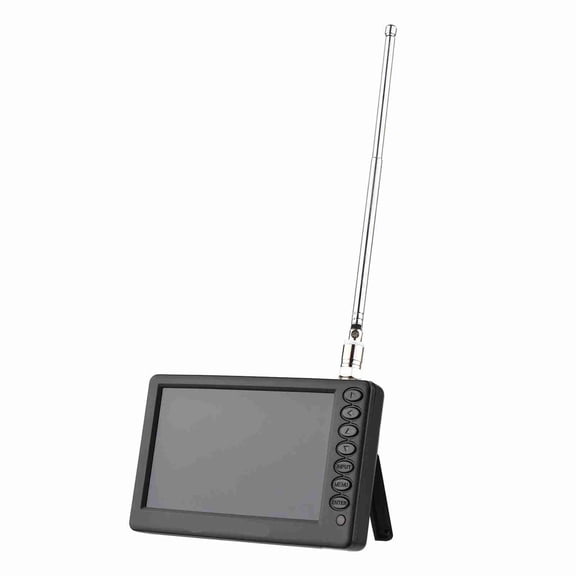 Remote Control Car D5 ATSC Digital TV Player 5-inch Screen Portable Pocket TV Car Television Multimedia Player FM Radio TF Card U Disk Playback with Remote Control