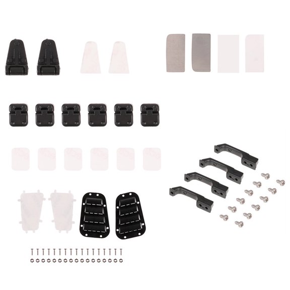 Remote Control Car Decorative Kits Accessories for TRAX4 1/10 Remote Control Crawler Car Grille Cover/Door Handle
