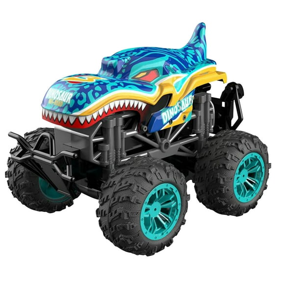 Remote Control Car - Double-Sided 360° Rotating, 4WD, 2.4GHz Rechargeable with LED Light and Music, RC Stunt Cars Toy for Boys and Girls on Birthdays Orange