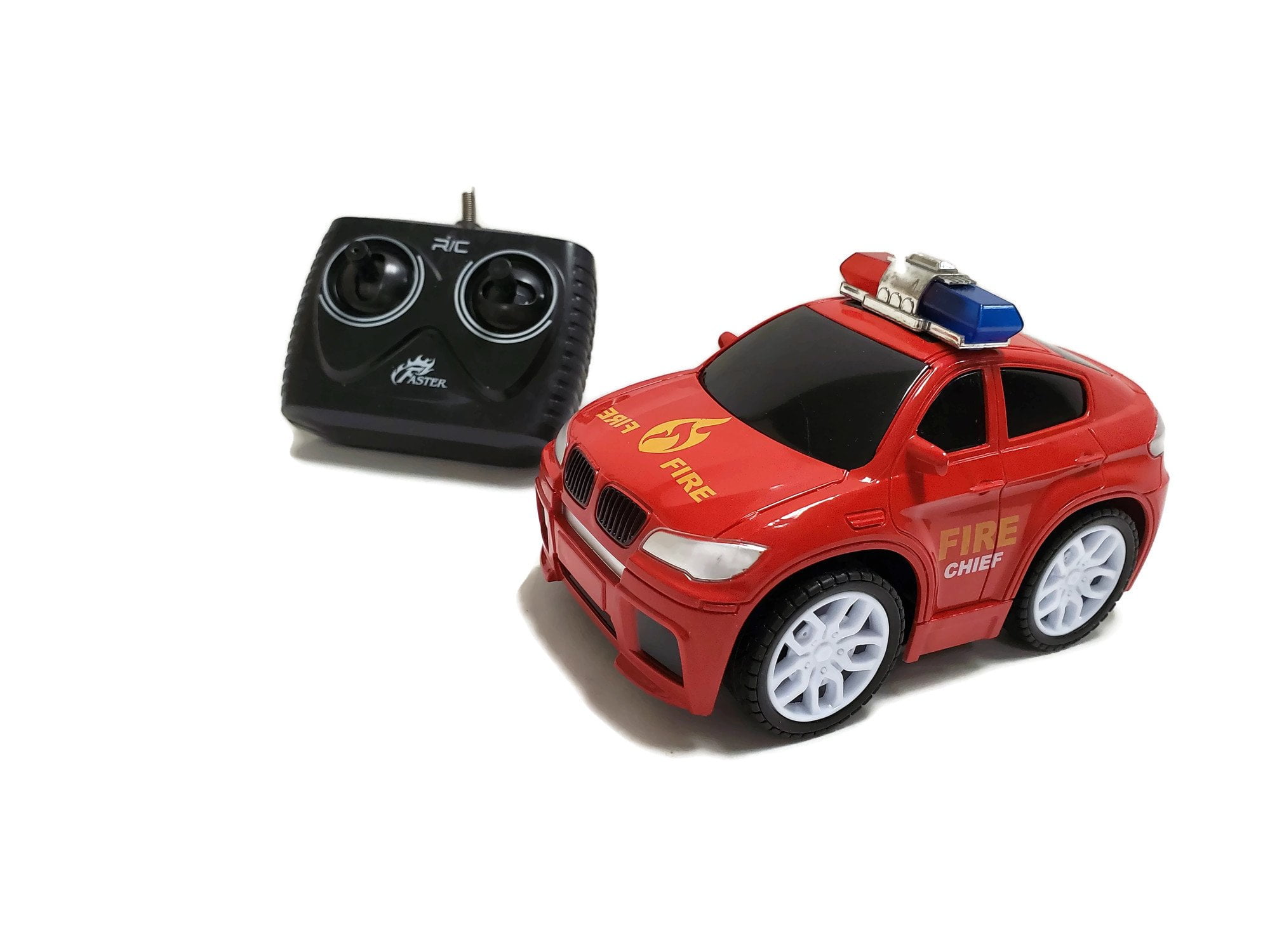 Remote Control Car Fire Chief Or Police Patrol Electric Sport Vehicle 1