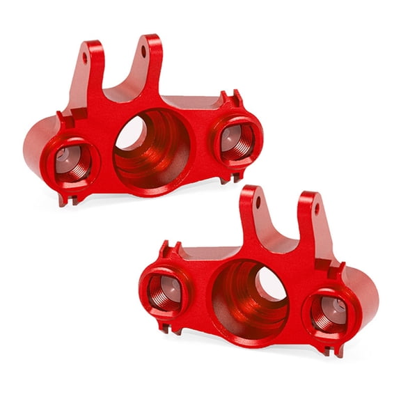 Remote Control Car Front/Rear Steering Knuckles Assembly Part Rustproof Hub Carriers for 1/10 MAXX T-Maxx Car