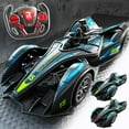 thumbnail image 1 of Remote Control Car High Speed Drift Vehicle | 2.4Ghz RC Racing Toy | Cool Durable Crash-Resistant Plastic | Rechargeable Battery | Indoor Outdoor Fun | 21x10x5.5 cm | Green or Blue, 1 of 9