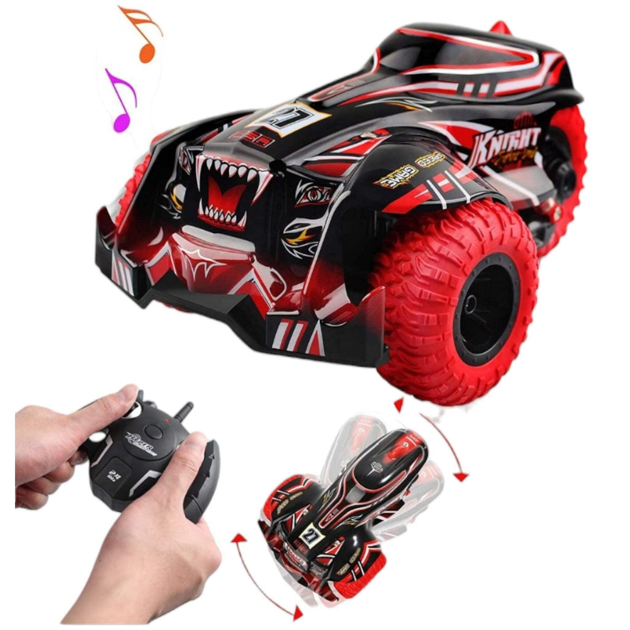GN Universe Remote Control Car High Speed RC Stunt Car Toy With Light 360 Rotating Ages 6+