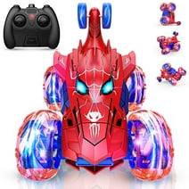 Remote Control Car for Kids, 2.4GHz RC Stunt Cars 360° Spinning RC Cars, Toys for 3 4 5 6 7 8 9 10 Year Old Boys, Birthday Gifts for 3-12 Year Old Boys Girls