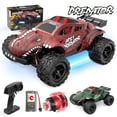 thumbnail image 1 of Electric Car for Kids, Ride on Toy w/ Music & Lights, Suspension, 2 Speed, 5 Point Harness, Crazy Cart for Ages 6+, Red, 1 of 5