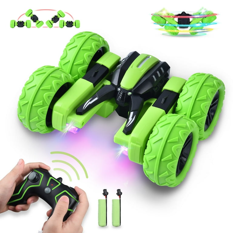 4WD Gesture Sensing LED RC Stunt Car Remote Control Off-Road Toy Cars Xmas  Gift