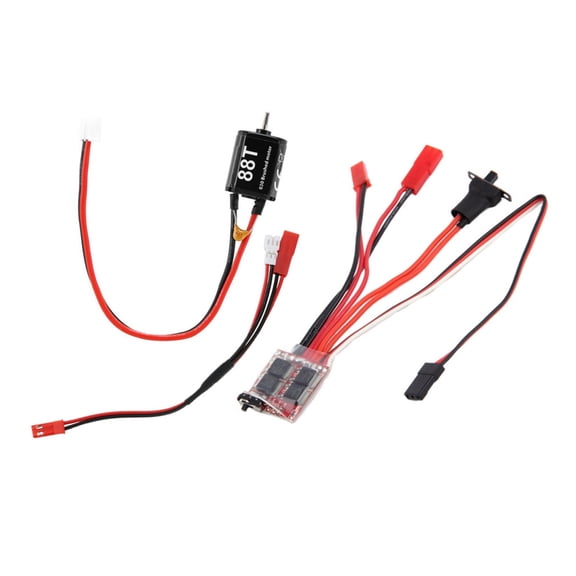 Remote Control Car Parts Brushed ESC Model Car Kits Replacement Part for Collectors Upgrade Tools for 30A