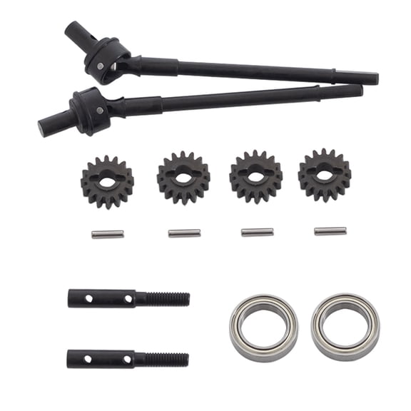 Remote Control Car Parts Model Parts Metal Kits for Axial WRAITH Metal Front Drive Shaft for Model Car