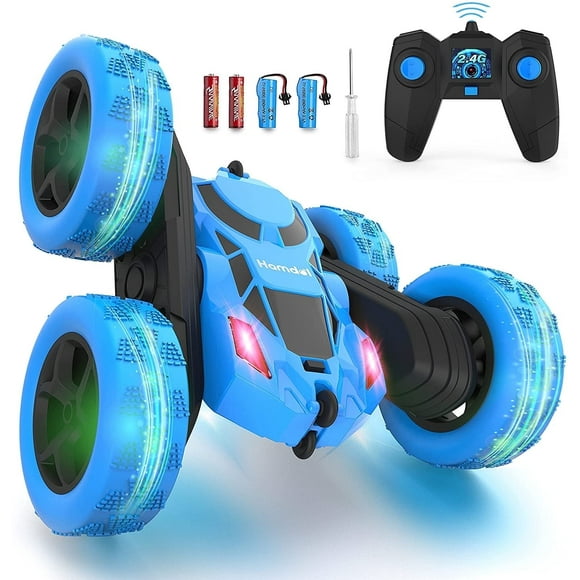 Remote Control Car, RC Cars 2.4GHz Double Sided 360Rotating 4WD Stunt RC Car