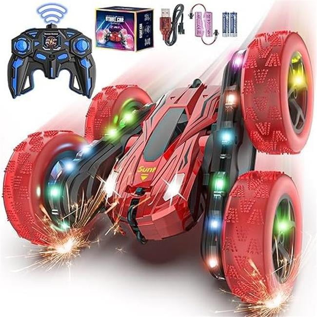Remote Control Car - Race Cars with Flowing Lights Wheel Lights ...