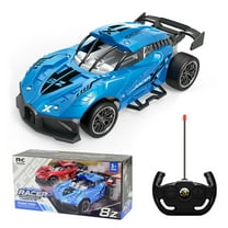 Remote Control Car with Spray, 2.4GHz RC Car with LED Light and Sound, 1：16 Remote Control Car for Boys and Girls 4-7 8-12, All Terrain Off-Road RC Truck Toys, Christmas or Birthday Gift for Kids