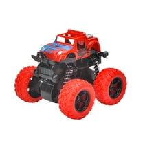 Remote Control Car Stunt RC Cars 360° Rotating with 2.4GHz Rechargeable Wheel Lights Toys Car Gift for Boys 3 4 5 6 7 8 9 10 11 12 (Red)
