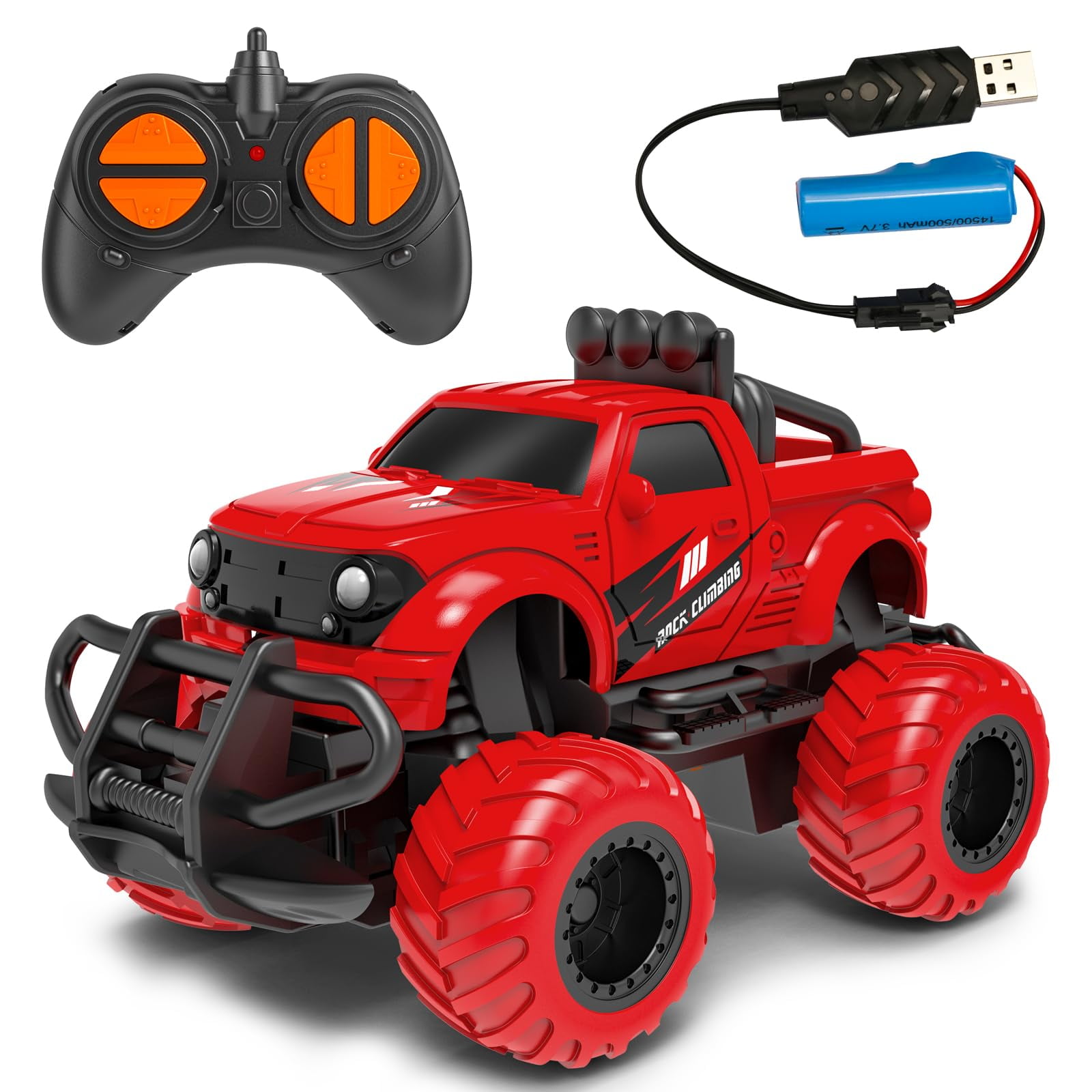 Remote Control Car Toddler Toys Age 2 4 1 43 Scale Rechargable RC Car Toys for Boys 3 5 Year Old Gifts for 2 3 4 5 Year Old Boys Girls Birthday 2.4 GHz RC