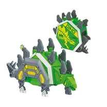 Remote Control Car, Transform Robot RC Cars, 2.4Ghz Transforming Police Car Toy with LED Light, One-Button Deformation & Rotating Drifting, Toys for 5 Year Boys/Girls