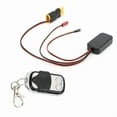 thumbnail image 1 of Remote Control Car Winch Controller Wireless RemoteControl Winch Controller Suitable for D90 SCX10 TRX4 90046 WinchKit,A,1 * plug controller 1 * remote control,Black, 1 of 6